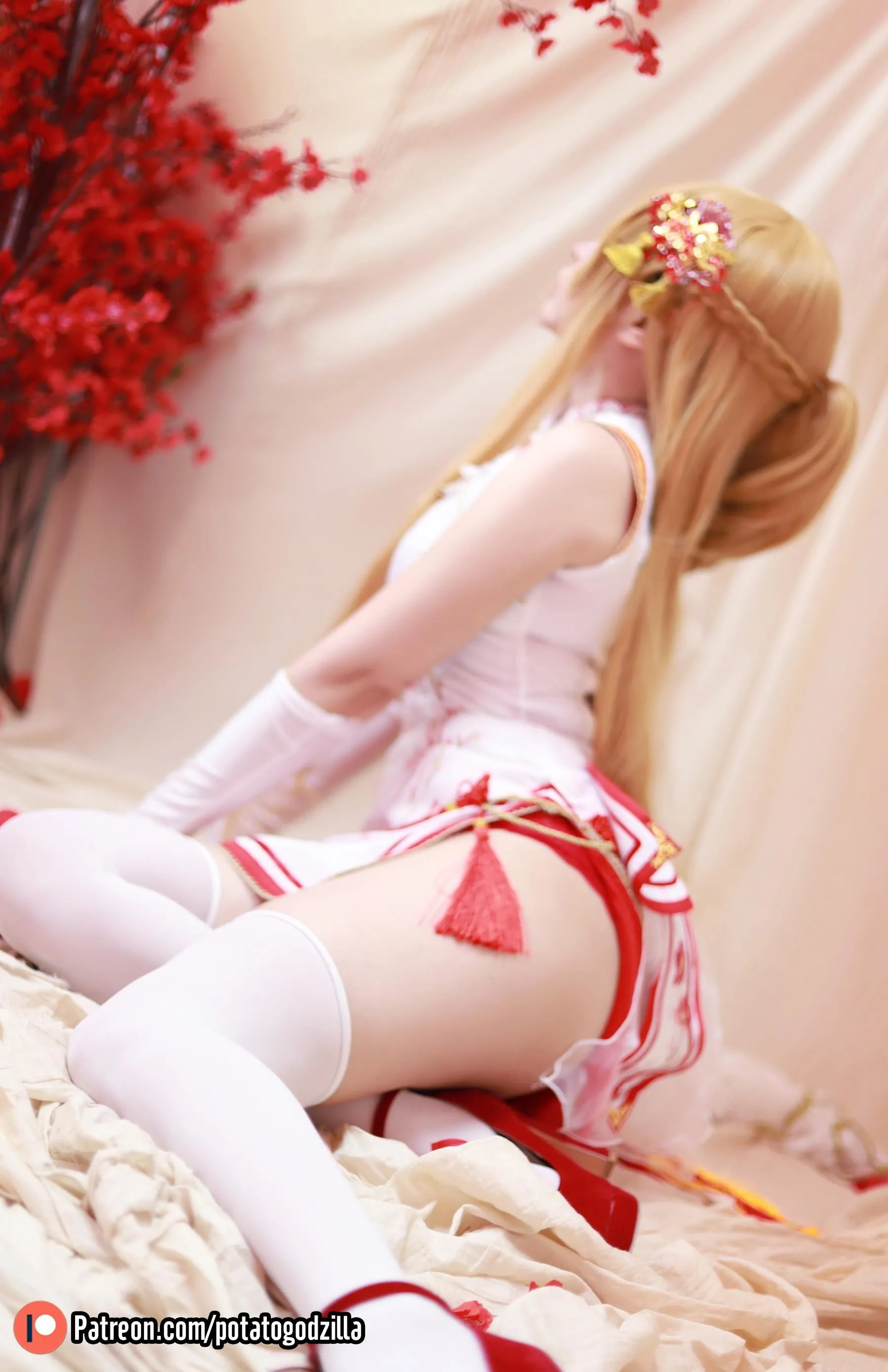 Potato Godzilla – NO.73 Asuna Yuuki Qipao [53P]插图1
